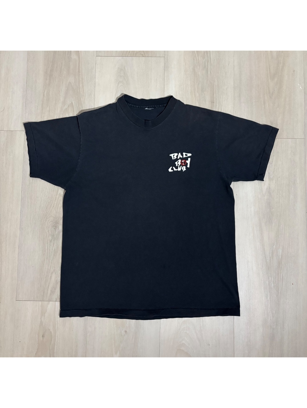 Vintage 90s Bad Boy Club Don’t Drink & Drive Graphic T Shirt Black Skate